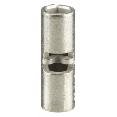 STA-KON Butt Splice Connector: Bare, For Wire Size 12 AWG – 10 AWG, 600 V - Non-Insulated Butt Splice Connectors