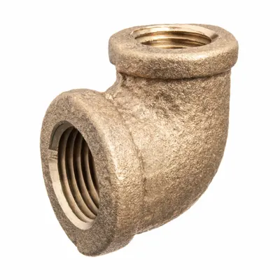 OEM APPROVED VENDOR 1 1/2 in x 1/2 in Brass Reducer Pipe Fitting, Class 125, 200 psi - Threaded Low-Pressure Pipe Fittings for Potable Water