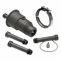 Deep-well jet pump ejector for use with 4300 series pumps. Compatible with models 3305P, 3307P, 3310P, FP4312, FP4322, FP4332, PLC, PLD, PLE, PLF, 3300, 4300, and PL. Includes gasket for sealing. Used in water well systems to lift water from depths.