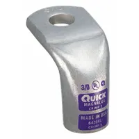 FUSION Lug Starter/Ground: Heavy Wall Lug, Crimp/Lug, Tin Plated Copper, 3/0 ga, Purple, Straight (MPN 6430FL)