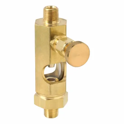 LDI INDUSTRIES Needle Valve: 1 Feeds, 1/8" Inlet Thread Size, NPTF, 1/8" Outlet Thread Size - Replacement Valves for Oilers