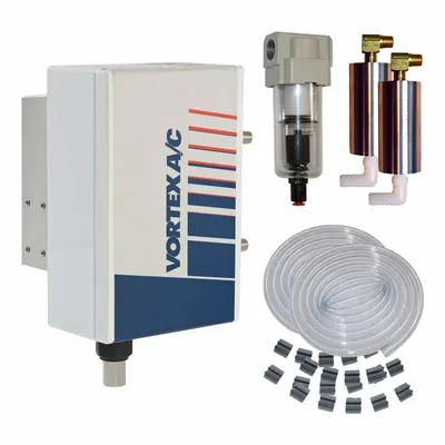 VORTEC Enclosure Cooler: 5,000 BtuH, Indoor Dust-Tight, Cooling Only, 12 - Compressed Air Coolers