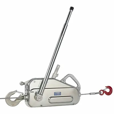 TRACTEL Manual Cable Hoist: Hook Mounted - No Trolley - Manual Cable Hoists