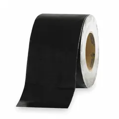 This roof repair tape is designed for sealing and repairing leaks on flat or low-slope roofs. It features MicroSealing Technology and UV protection for long-lasting outdoor performance. The tape bonds to all roofing materials except silicone, including metal, EPDM, TPO, PVC, and asphalt. Dimensions: 4 inches wide, 25 feet long, 65 mils thick.