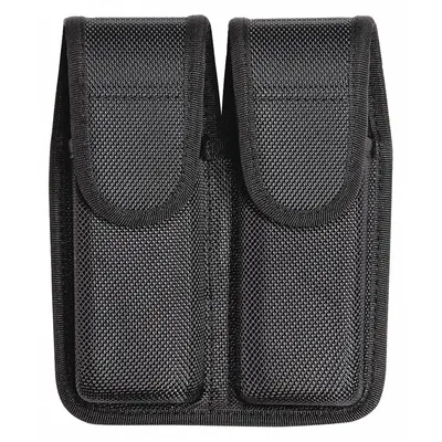 HEROS PRIDE Magazine Pouch: Black, Nylon, Ballistic, 6 in x 1 7/16 in - Duty Equipment Pouches