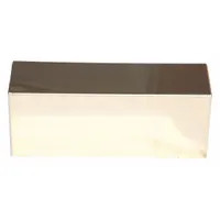 Aluminum dress cover for power supply units. Provides protection against dust, debris, and accidental contact. Suitable for use in industrial and commercial installations where equipment safeguarding is required