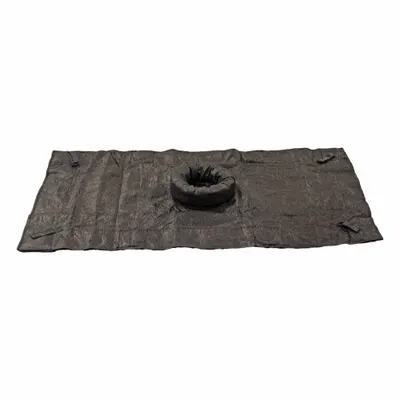 ULTRATECH Inlet Guard: Oil/Sediment, 4 1/2 in dia x 24 in L x 48 in W x 0 in H - Magnetic Street Drain Filters