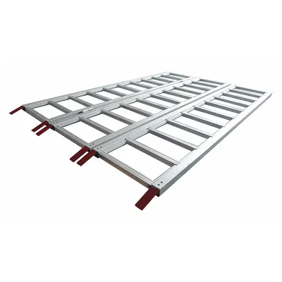 OEM APPROVED VENDOR Tri-Folding Aluminum Truck Ramp, 78 in Overall Length - Vehicle Loading Ramps