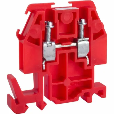 SQUARE D Terminal Block: DIN Rail Mounting Type, Box Lug Wire Termination - Pass-Through Blocks