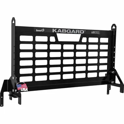 BUYERS PRODUCTS Truck Cab Protectors: 49 in Overall Wd, 27 in Overall Ht, Steel