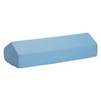 DMI Leg Rest: Blue, 28 in Overall Lg, 10 in Overall Wd, 7 in Overall Ht, Cotton/Polyester, Foam (MPN 555-8080-0123)