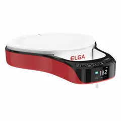 The ELGA Advanced Halo Dispenser is a dispensing gun for water purification systems, designed for point-of-use delivery of purified water. It is used in laboratory and industrial settings for tasks such as rinsing, sample preparation, and filling containers. The dispenser provides controlled water flow for precise application.