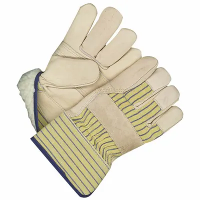BDG Leather Gloves: Universal, Premium, Work Glove, Cowhide, Includes Double Palm - Work Gloves
