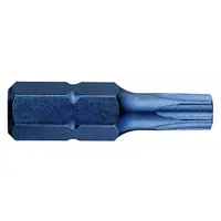 WESTWARD Insert Bit: Insert Bit, T20 Bit Size, Imperial, Torx® Head, T20 Bit Industry Size, 5 PK
