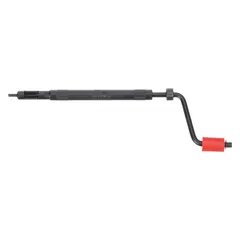 This HELI-COIL Prewinder Type II is a steel installation tool for helical inserts. It is designed for inch-system fine right-hand threads. The tool prewinds inserts to ensure proper alignment before final installation, commonly used in thread repair and assembly applications.