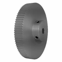 DAYTON Timing Pulley: Modified Curvilinear, Fixed, For GT Timing Belt Section, For 9 mm Belt Wd (MPN 90-3P09-6A4)