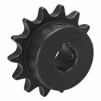 TRITAN Sprocket: 40, For 1/2 in Chain Pitch, 5/8 in Bore Dia, 14 Teeth, 2.247 in Pitch Dia - Size 40 Fixed-Bore Roller Chain Sprockets