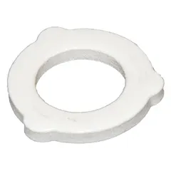 This washer is a replacement component for Graco paint sprayers, compatible with model 17D163. It seals fluid passages to prevent leaks and maintain spray pressure. Used in industrial painting equipment maintenance and repair.