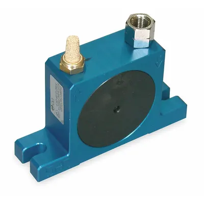 Dayton Pneumatic Vibrator: 242 lbf, 19,500 vpm, 1/4 in NPT, 76 dBA, Aluminum - General Purpose Turbine & Ball Vibrators