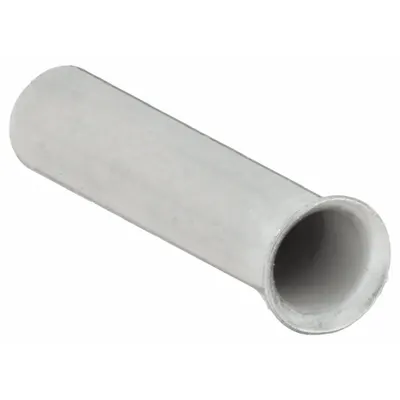 PANDUIT Wire Ferrule: 14 AWG Max Wire Size, Holds 1 Wire, Bare - Non-Insulated Ferrules