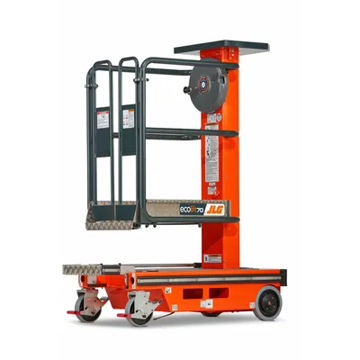 JLG Mobile Personnel Lift: Manual, Push-Around, 7.3 ft Elevated Platform Ht - Push-Around Vertical Lifts