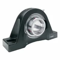 TIMKEN Pillow Block Bearing: 2 15/16 in Bore, Cast Iron, Set Screws, 3 1/4 in Shaft Ht (MPN YAS 2-15/16 SGT)