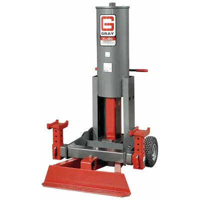 GRAY Vehicle Lift System: End Lift, Hydraulic, 10 ton Load Capacity, Steel - Vehicle Lift Systems