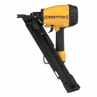BOSTITCH Air Nail Gun: Framing, 30°, Paper, 3/8 in NPT, Combo, Strip Collation - Air-Powered Framing Nailers