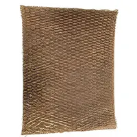 Air Filter Pad: 20 in x 25 in x 1 in, Paper, Brown, 50 PK