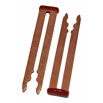 ASSOCIATED EQUIP Side Terminal Adapter: Side, Insulated Clamps, Copper, 1 PR (MPN 6200) - Fleet and Vehicle Maintenance
