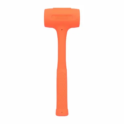 PROTO Dead Blow Hammer: Steel Handle, Textured Grip, 48 oz Head Wt - Standard Dead-Blow Hammers