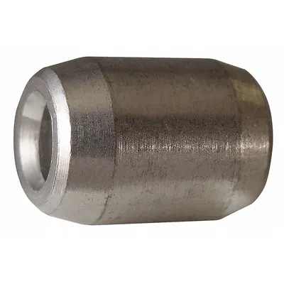 LOOS Wire Rope Stop Sleeve: Stop Sleeve, 3/32 in Compatible Rope Dia, Stainless Steel - Round Sleeves