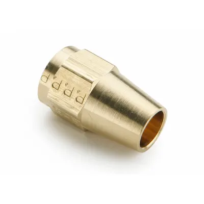 PARKER 61AB-6 Brass Compression Fitting Nut for 3/8 in OD Copper Lines - DOT Air Brake Compression Fittings for Copper Lines