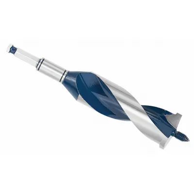 BOSCH Hybrid Drill Bit: 1 1/4 in Drill Bit Size, 1.2 Decimal Equivalent, 4 in Flute Lg - Hybrid Utility Drill Bits