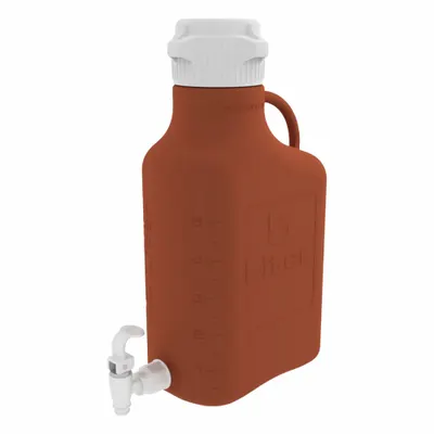 OEM Plastic Carboys - Rectangular Carboys with Spigots