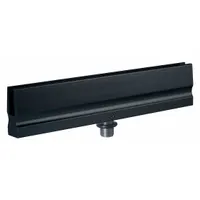 VISIONTRON Sign Bracket: Black, 6 in Overall Wd (MPN SBB)