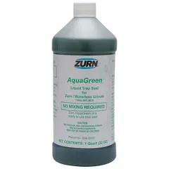 This liquid sealant is formulated for use in waterless urinal systems. It forms a barrier that traps odors and prevents sewer gases from escaping while allowing urine to pass through. The green sealant is supplied in a 32 oz container.