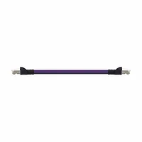 READYCABLE Ethernet Cable: Cat5e, RJ45 Male Straight x RJ45 Male Straight, 60 ft Lg, PUR, Purple (MPN CAT9421002-60)