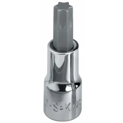 SK PROFESSIONAL TOOLS Socket Bit: 1/4 in Drive Size, Torx Tip, T30 Tip Size - Torx Bit Sockets