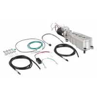 Aluminum motor gear box for LCN 9550 series automatic door operators. Left-hand configuration. Used as a replacement part to restore door-opening functionality in commercial and institutional buildings