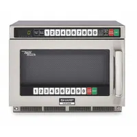 SHARP Professional Microwave: 0.75 cu ft Oven Capacity, 1,200 W Cooking Watt, 11 Power Levels (MPN RCD1200M)
