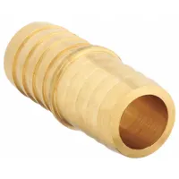PARKER Barbed Hose Mender: For 3/4 in Hose I.D., Hose Barb x Hose Barb, 3/4 in x 3/4 in Fitting Size (MPN 122HBL-12)