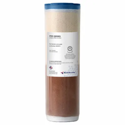 RESINTECH DI Cartridge: Ions, 0.8 lpm Flow Rate, CG8H/WBMPOH, AF-10-4223, 2 1/2 in Overall Dia - Water Purification Cartridges & Filters