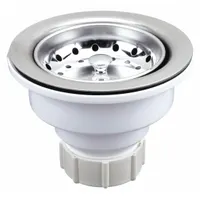 APPROVED VENDOR Strainer: Plastic, Unfinished, 3 1/2 in Overall Ht, 4 in Overall Dia