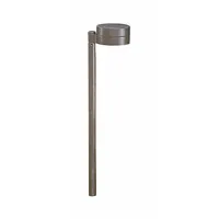 Pathway Light: Halogen, 200 lm, 20 W, 12V AC, 20 in Overall Ht, Black (MPN CPL12-AS7)