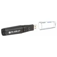 LASCAR Data Logger: 0%to 100% Relative Humidity Measured, -31°F to 176°F, -35°C to 80°C, EL-USB-2+