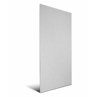 TRITON PRODUCTS Pegboard Panel: Round, 1/4 in Peg Hole Size, 96 in x 48 in x 1/4 in - Round-Hole Pegboard Panels