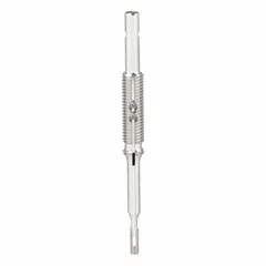 Steel threaded mandrel for installing inch-system, coarse, right-hand helical inserts. Used with tangless insert installation tools for thread repair and reinforcement in industrial applications such as machining and assembly.