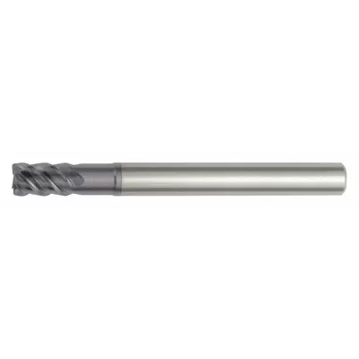 WIDIA HANITA Square End Mill: Carbide, TiAlN Coated, 4 Flute, 6 mm Mill Dia, 9 mm LOC - Reduced-Neck Carbide Square End Mills for Hardened Materials