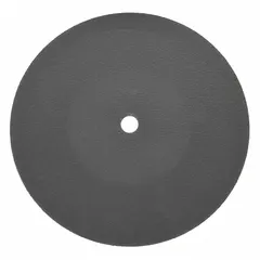 Type 1 cut-off wheel with 30 grit zirconia alumina abrasive. Dimensions: 10" diameter, 3/32" thickness, 5/8" arbor. Designed for cutting carbon and stainless steel in industrial fabrication and metalworking.